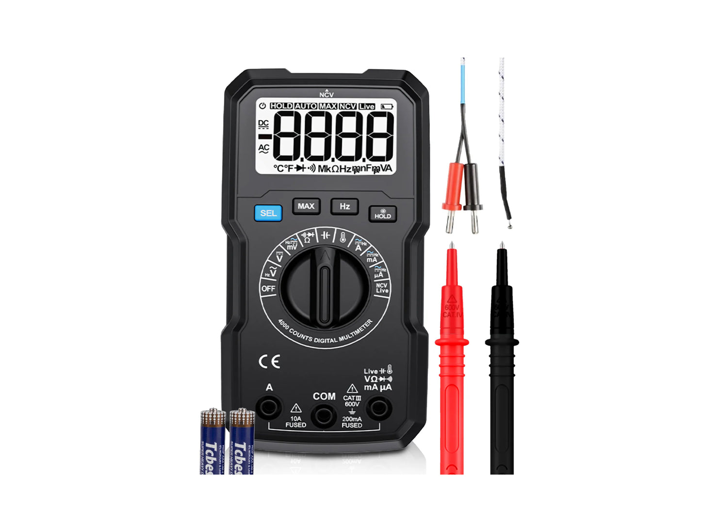 Multimetru digital LCD MasterMultimeter, MalTec 111917