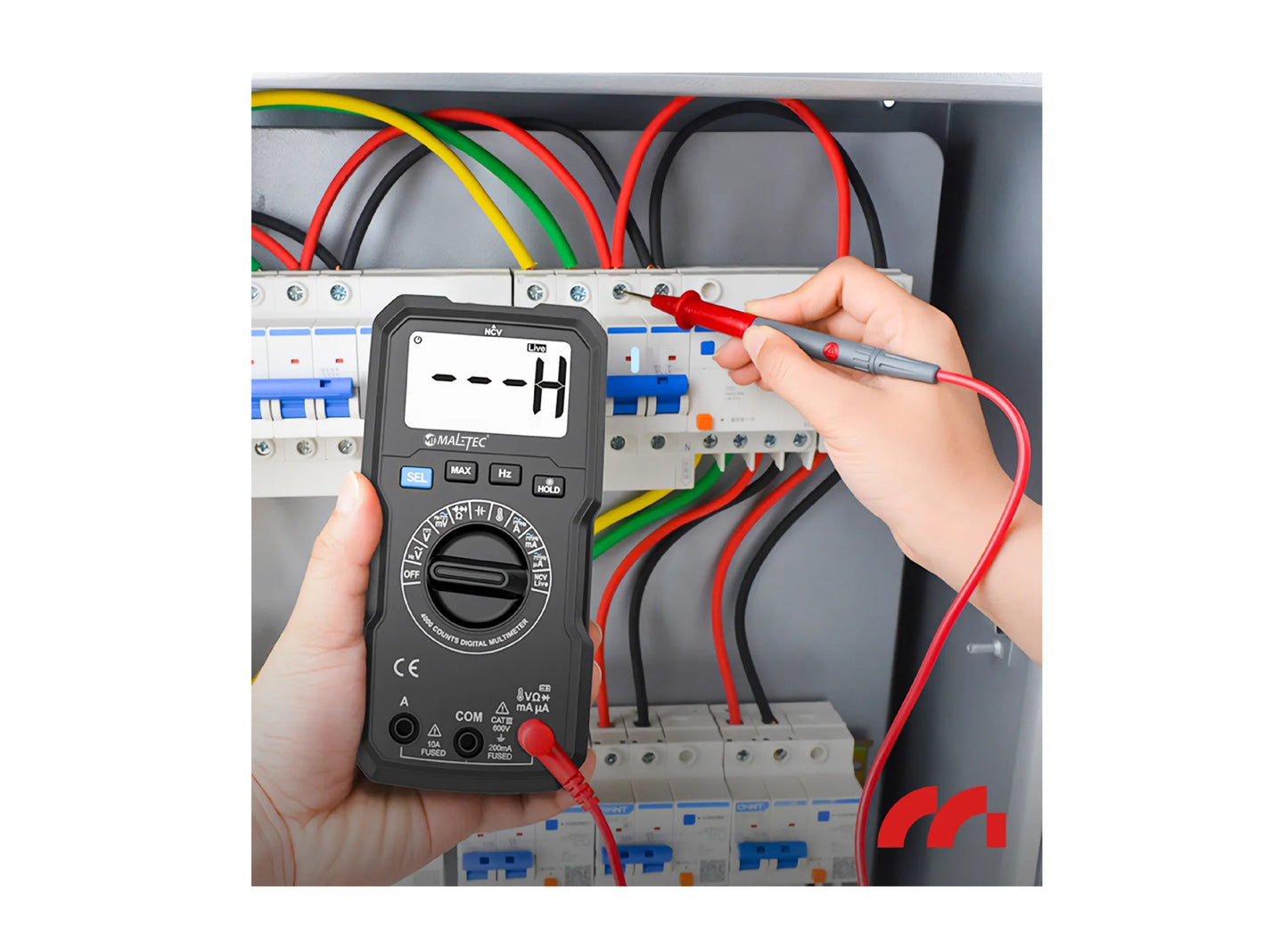 Multimetru digital LCD MasterMultimeter, MalTec 111917