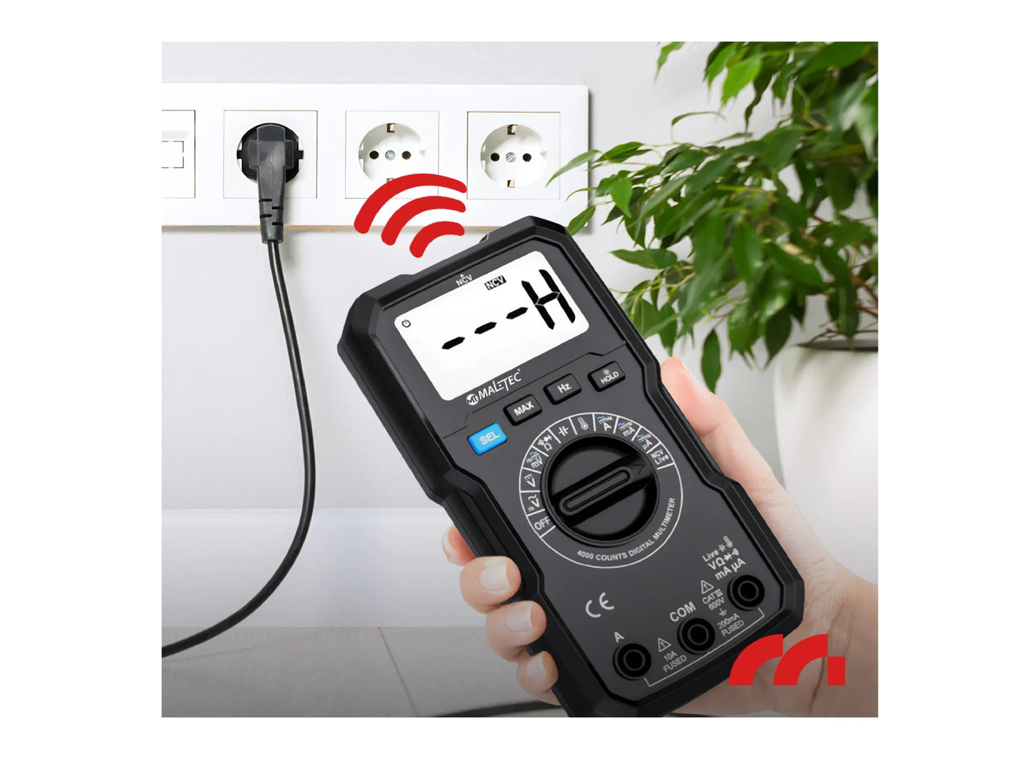 Multimetru digital LCD MasterMultimeter, MalTec 111917