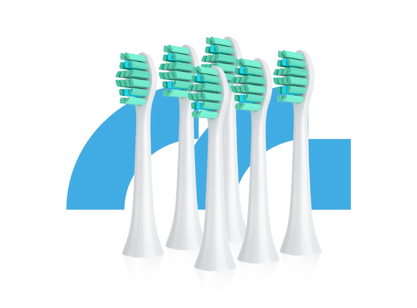 Set periuta electrica de dinti sonica cu 6 capete incluse si suport pentru depozitare, MalTec 111926