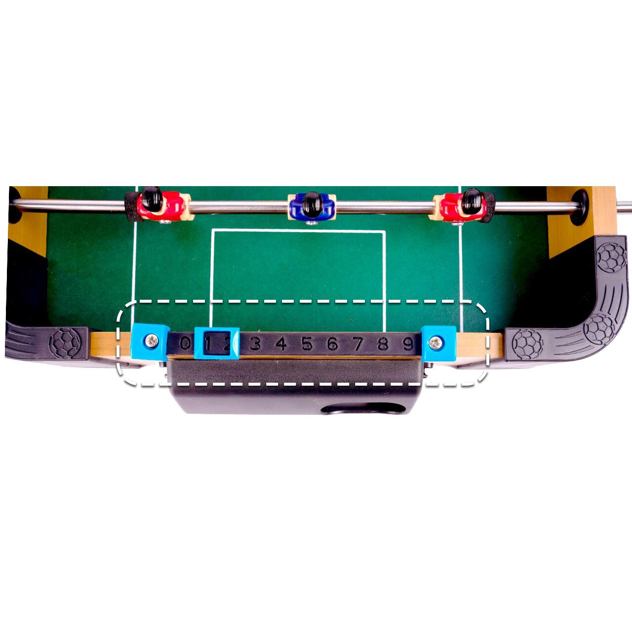 Masa de fotbal din lemn, 51 cm, MalPlay 110487