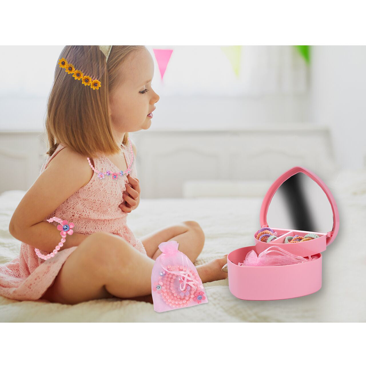 Set coafare pentru fetite, 43 elemente, MalPlay 110516