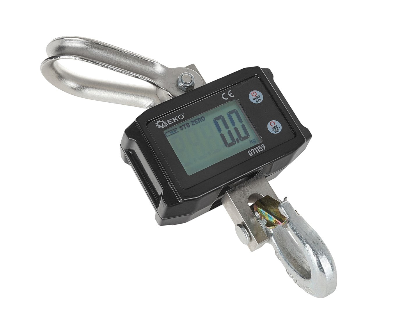 Cantar electronic pentru depozit cu telecomanda, capacitate maxima 2000 kg, Geko G71159