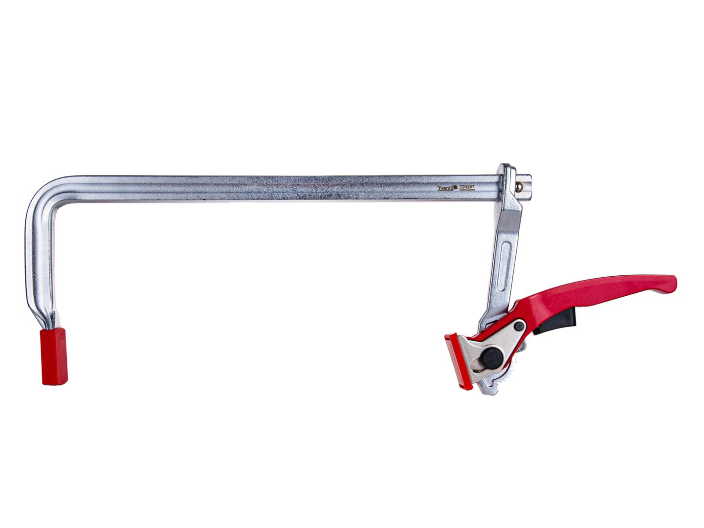 Clema de tamplarie tip F cu clichet, 300 x 120 mm, Tvardy T00587