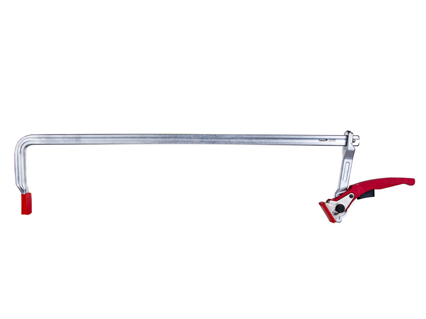 Clema de tamplarie tip F cu clichet, 600 x 120 mm, Tvardy T00590