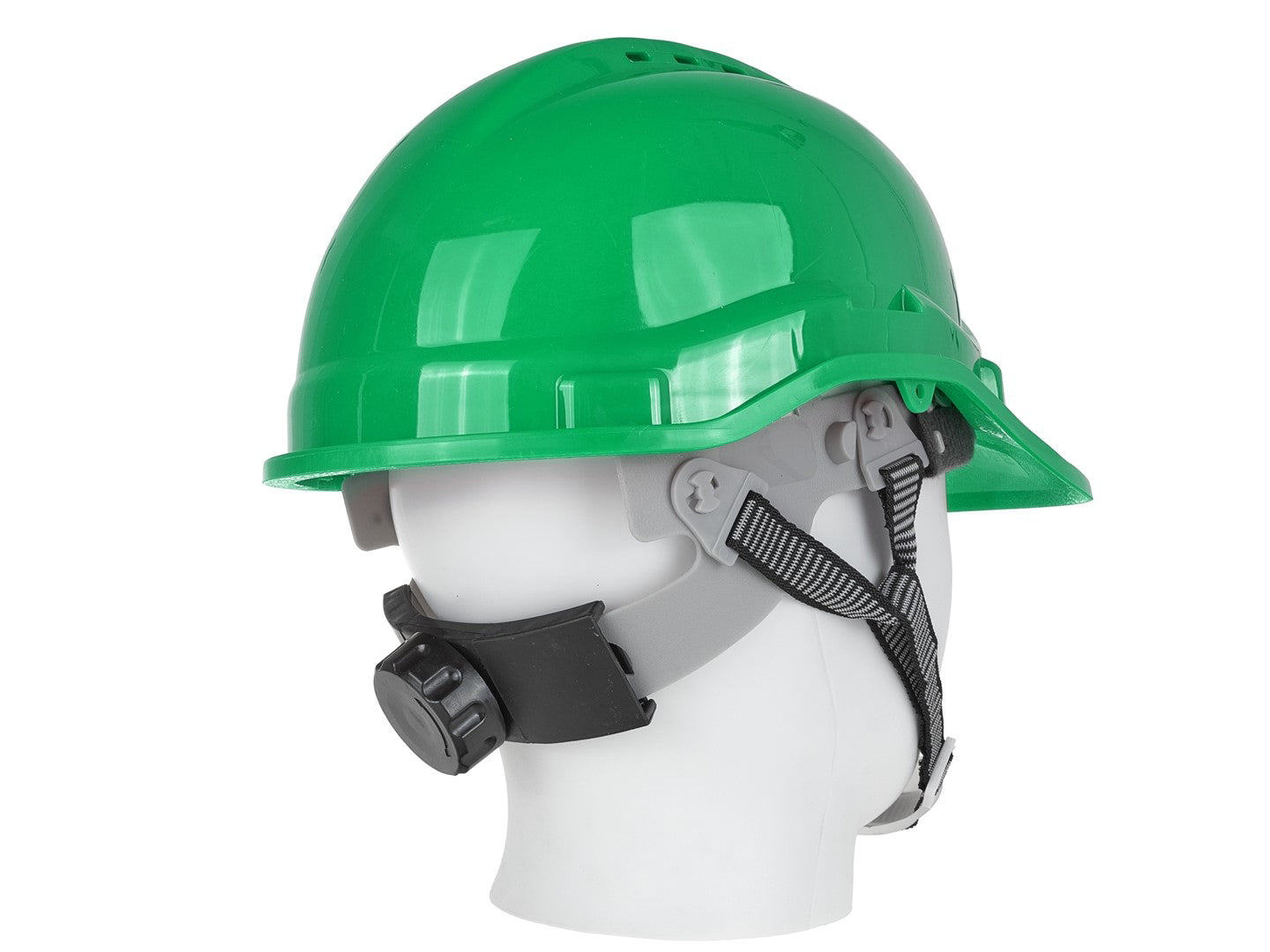 Casca de protectie reglabila, reglare marime 53-62 cm, verde, Geko G90038