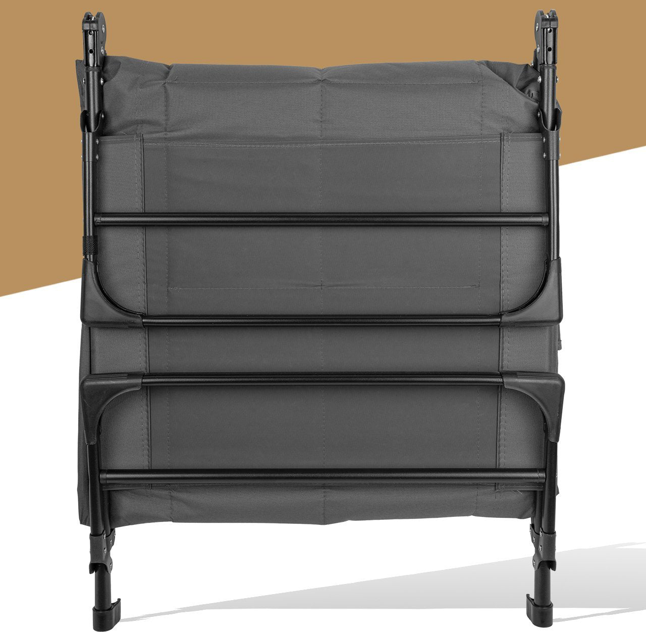 Scaun de gradina pliant cu perna Sunwaal, 198 x 30 cm, MalTec 111406