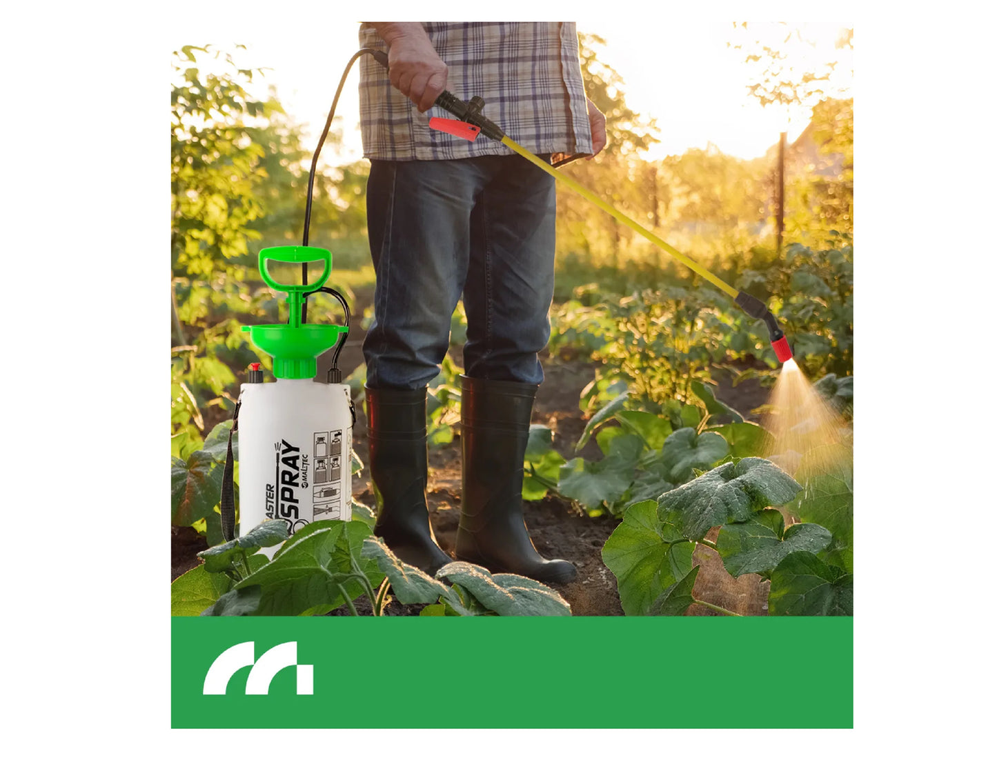 Pulverizator manua de gradina MasterSpray5L cu lance, capacitate 5 l, MalTec 111437