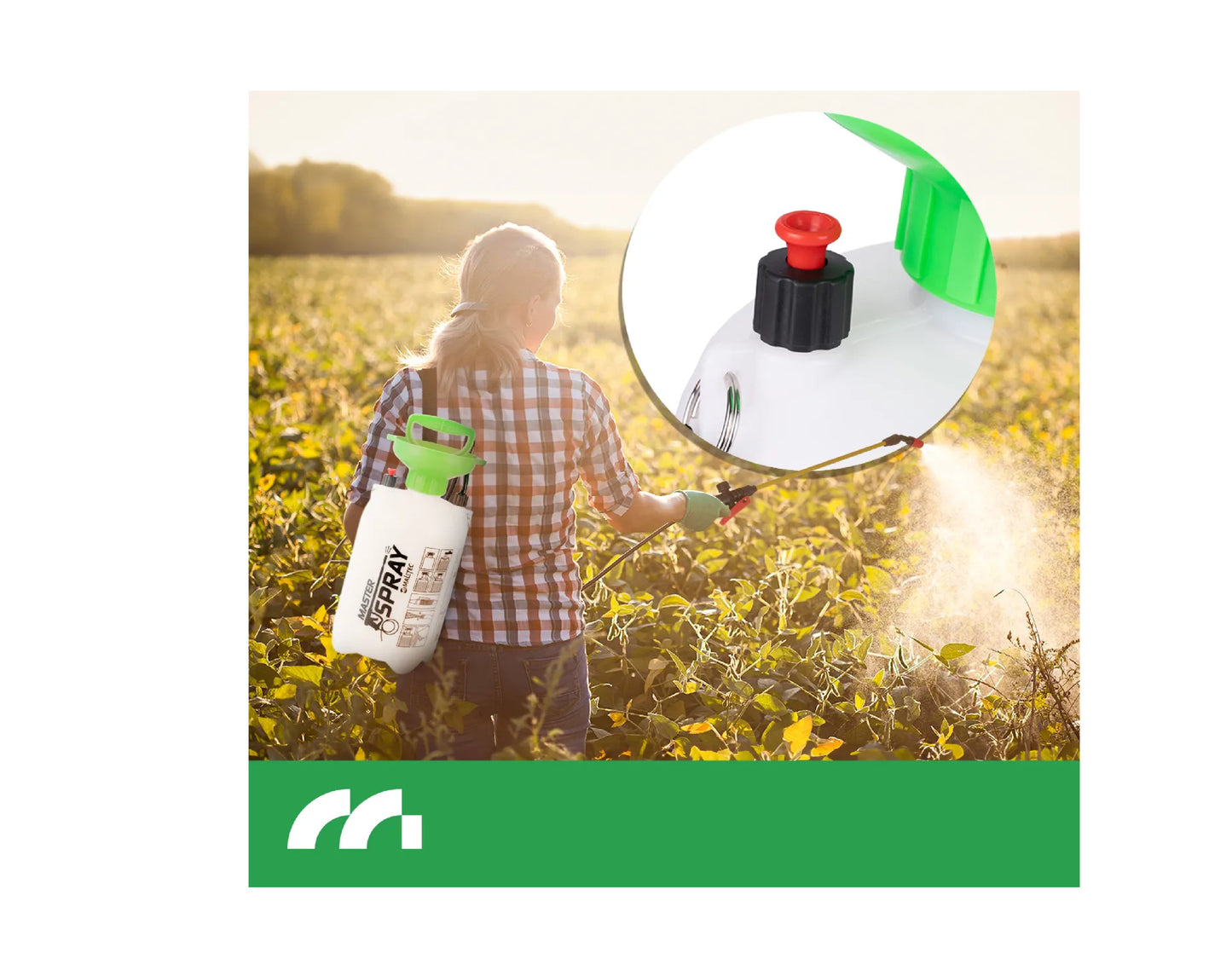 Pulverizator manua de gradina MasterSpray5L cu lance, capacitate 5 l, MalTec 111437