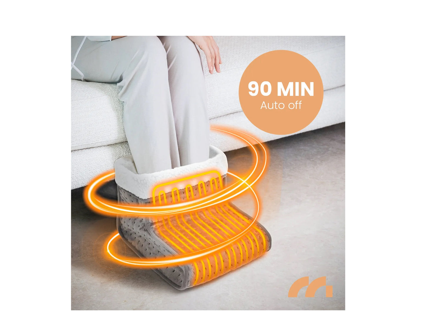 Incalzitor electric pentru picioare CozyHeat, 110 W, MalTec 112240