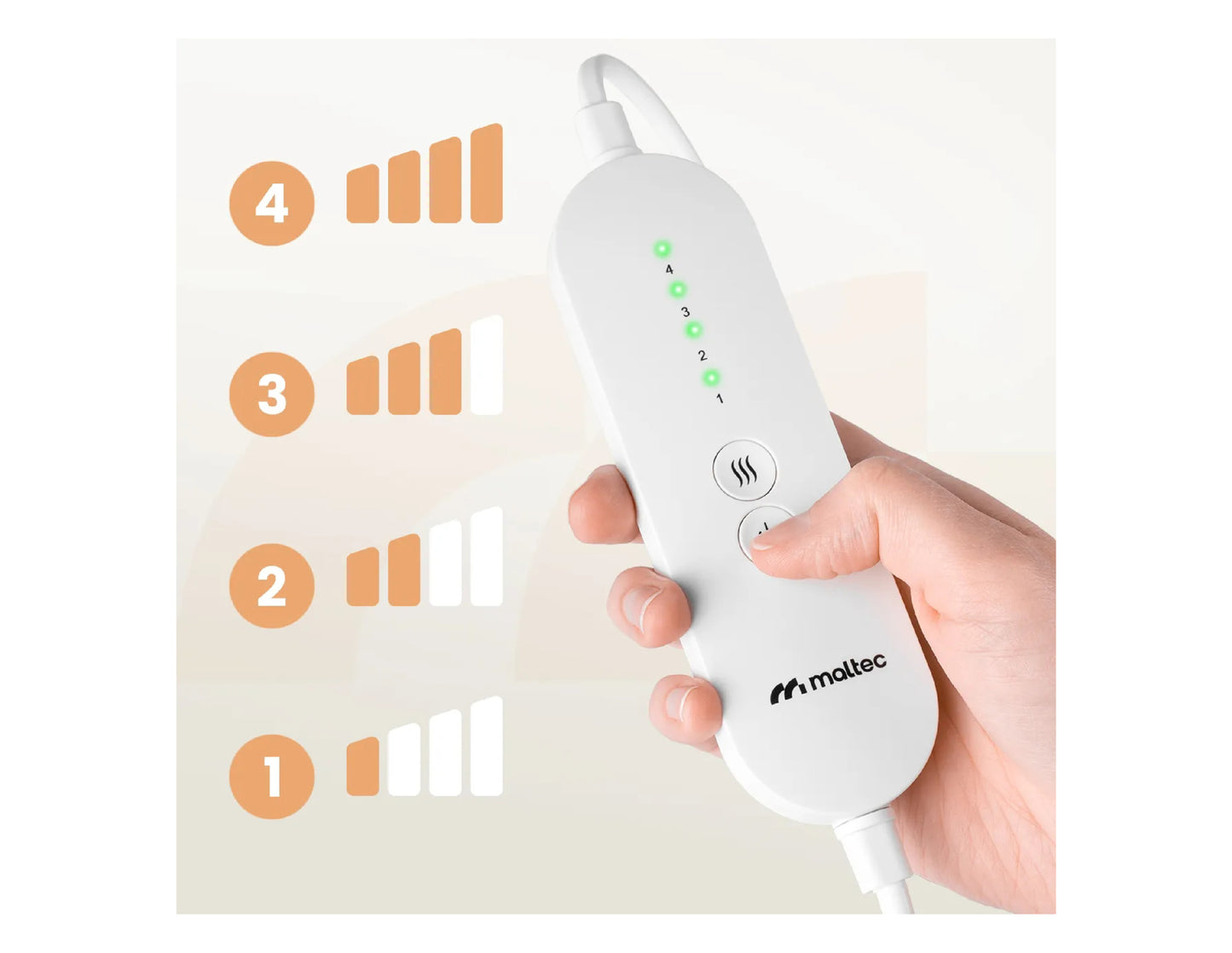 Incalzitor electric pentru picioare CozyHeat, 110 W, MalTec 112240