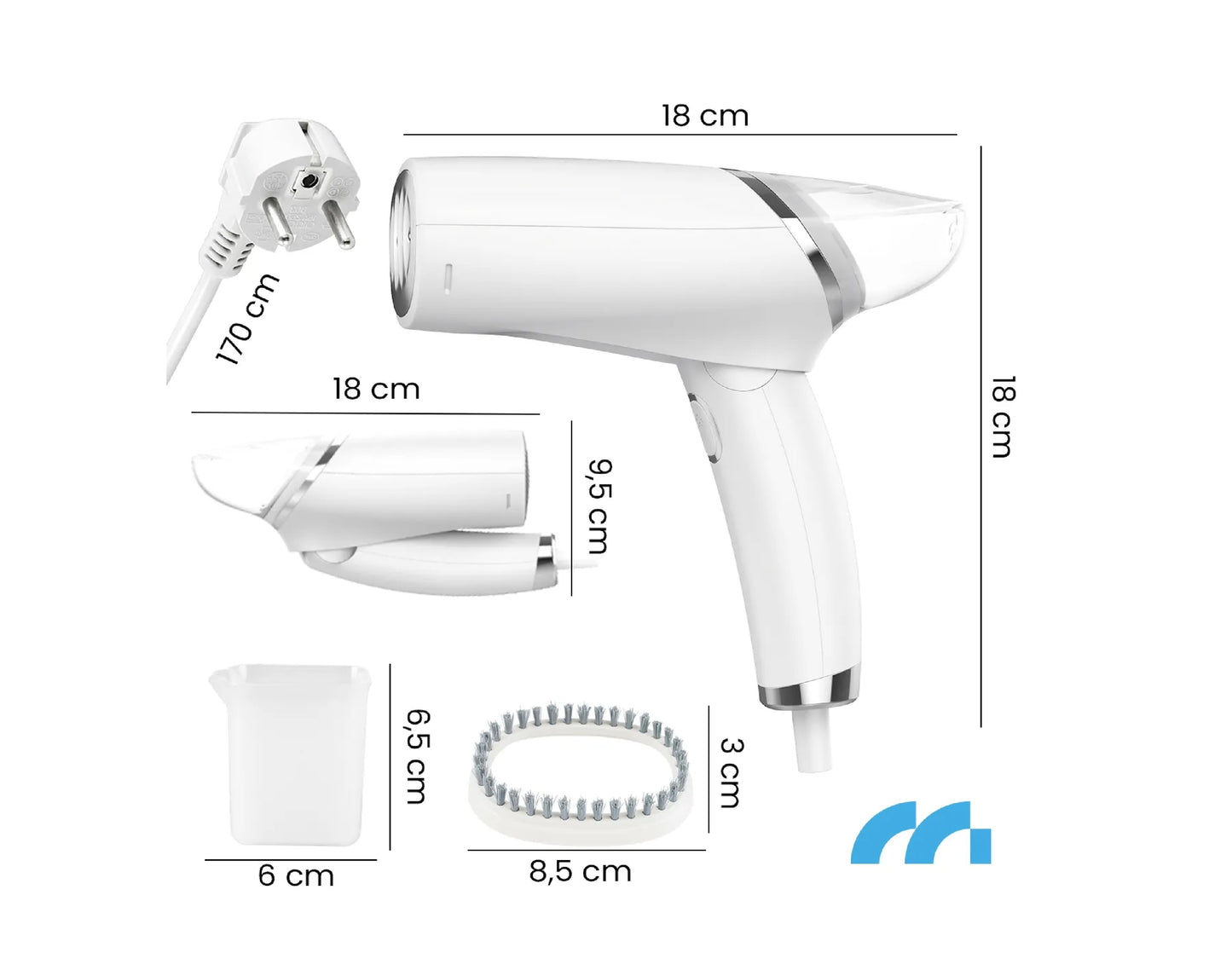 Statie de calcat verticala portabila HDS1000W, MalTec 112239
