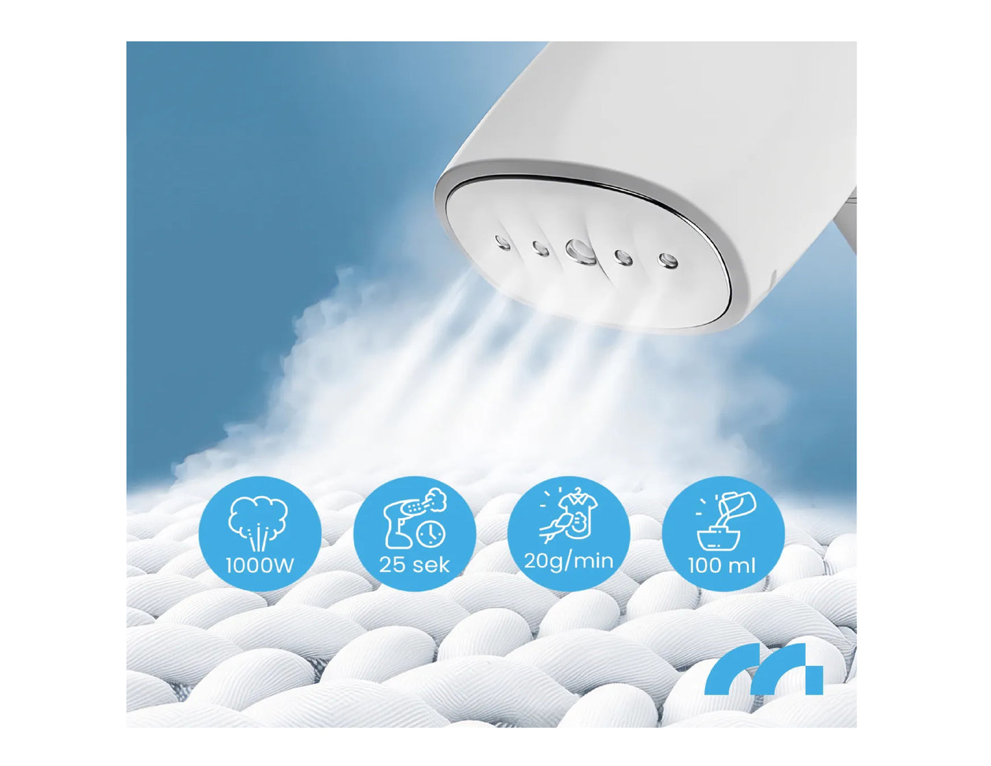 Statie de calcat verticala portabila HDS1000W, MalTec 112239