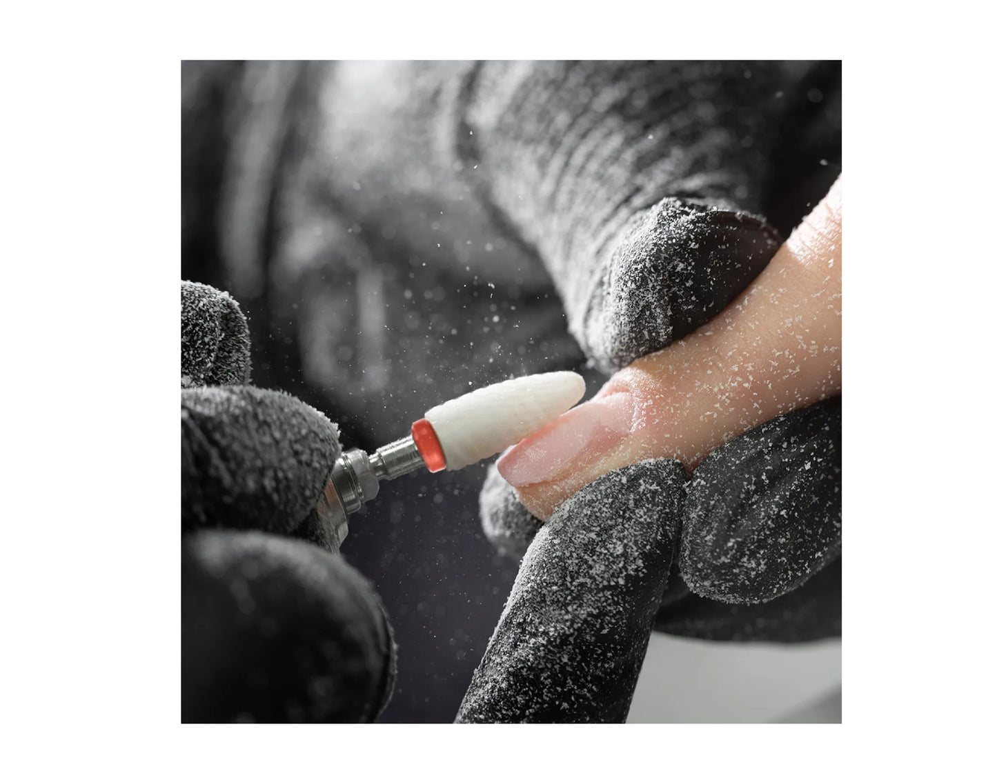 Set freza profesionala pentru unghii cu accesorii, MalTec 111450