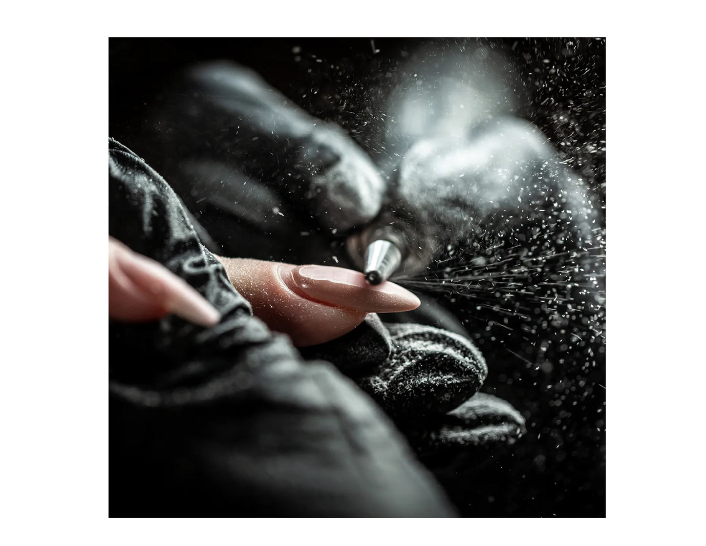 Set freza profesionala pentru unghii cu accesorii, MalTec 111450