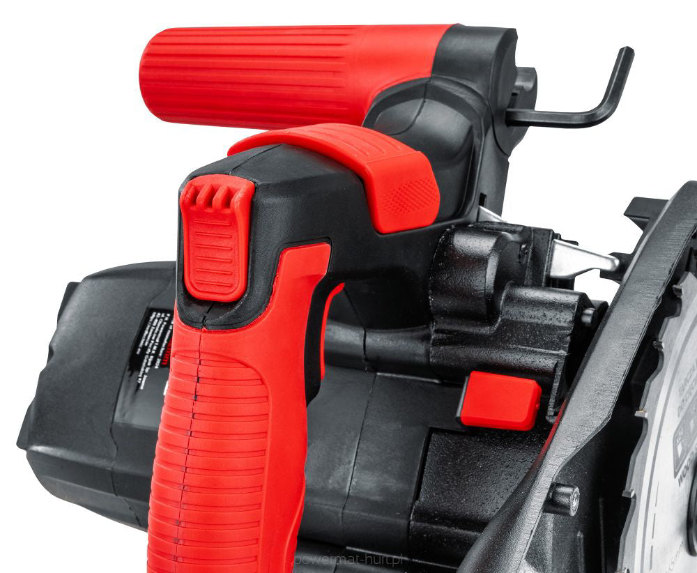 Fierastrau circular, 2400 W, 5200 rpm, Red Technic RTPZ0129