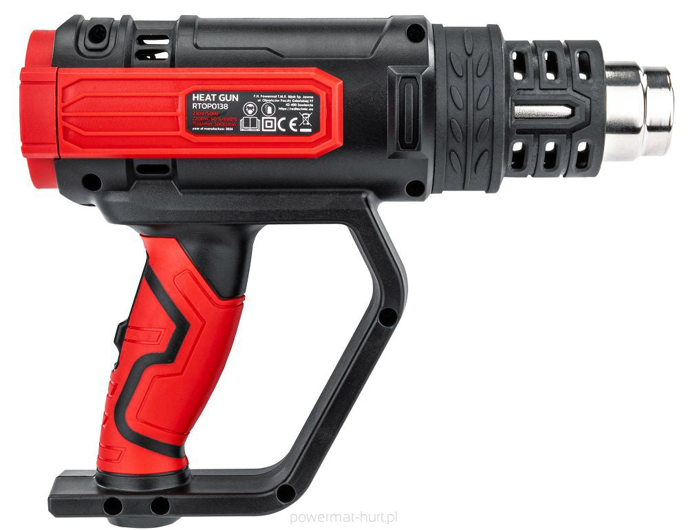 Pistol termic electric, 2200 W, Red Technic RTOP0138