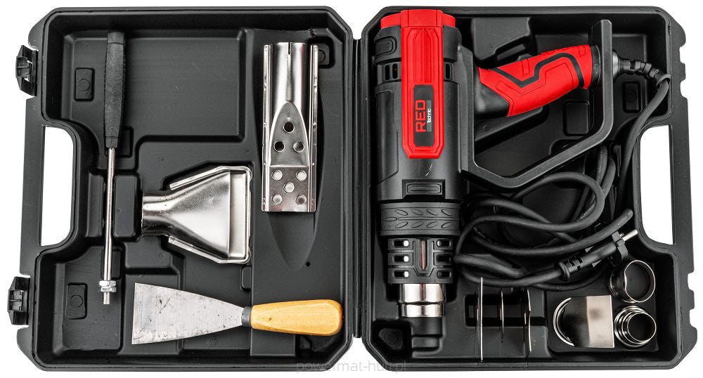 Pistol termic electric, 2200 W, Red Technic RTOP0138