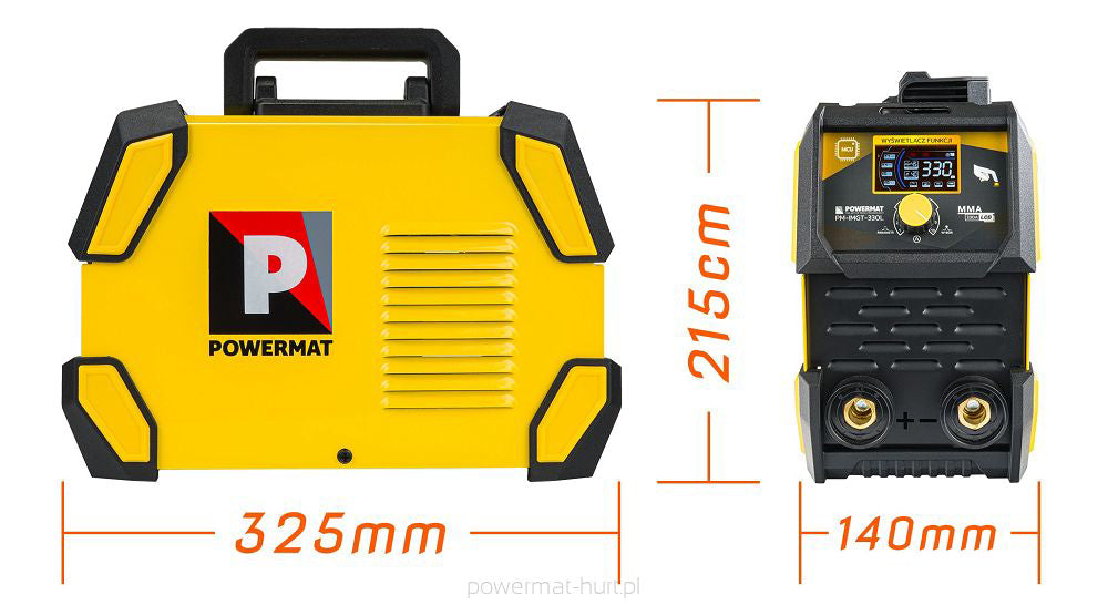 Aparat de sudura tip invertor 4 in 1 PM-IMGT-330L, 330A, Powermat PM1265