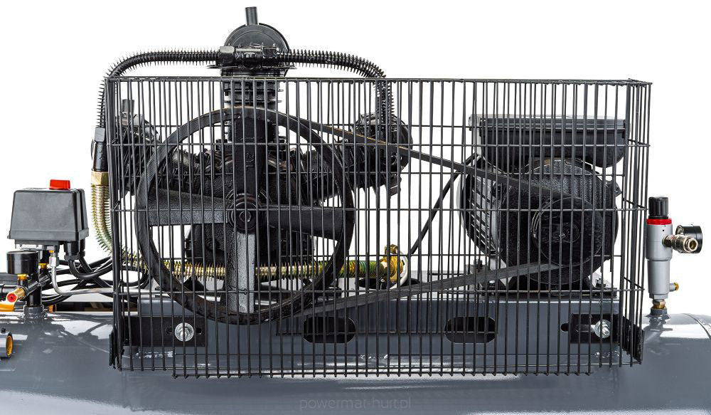 Compresor de aer industrial PM-KO-200T-230V, 200 l, Powermat PM1307