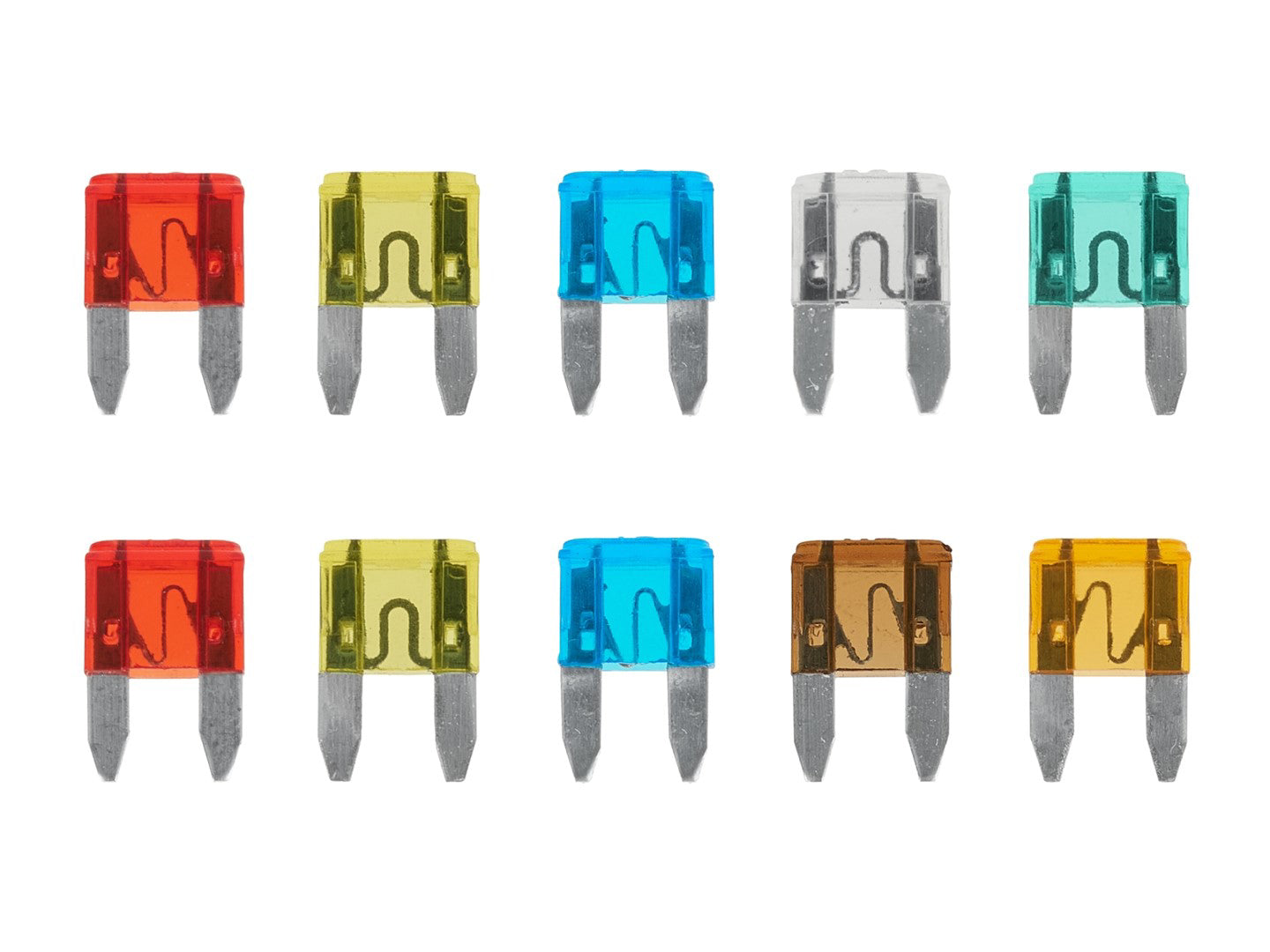 Set mini sigurante auto, 10 elemente, Geko G02937