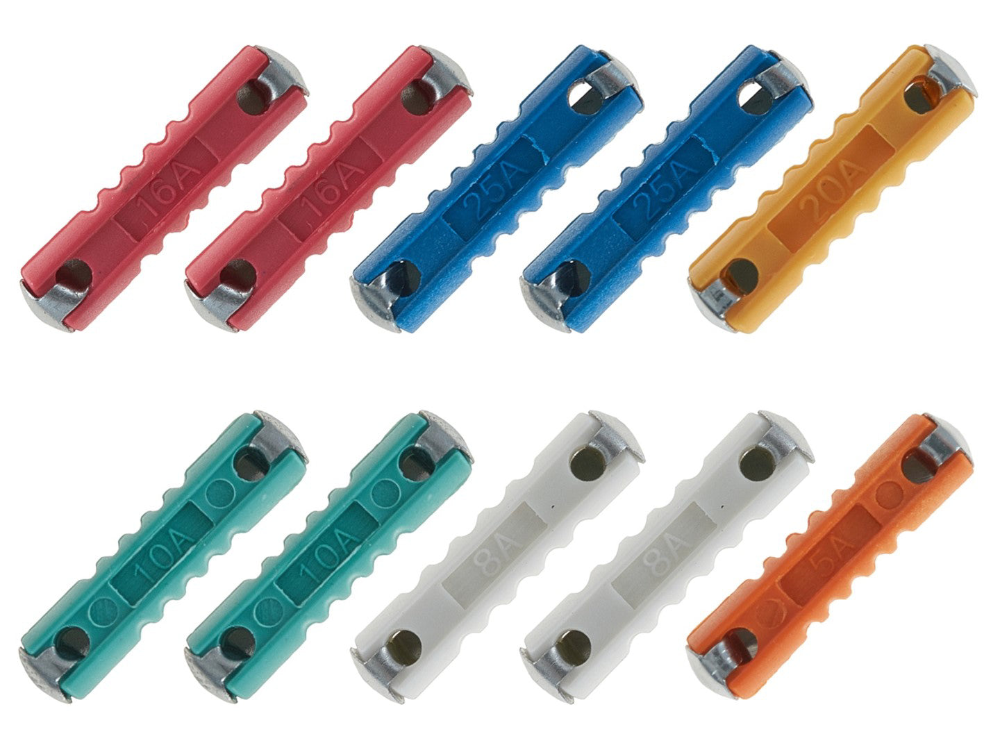 Set sigurante cilindrice, 10 elemente, Geko G02938