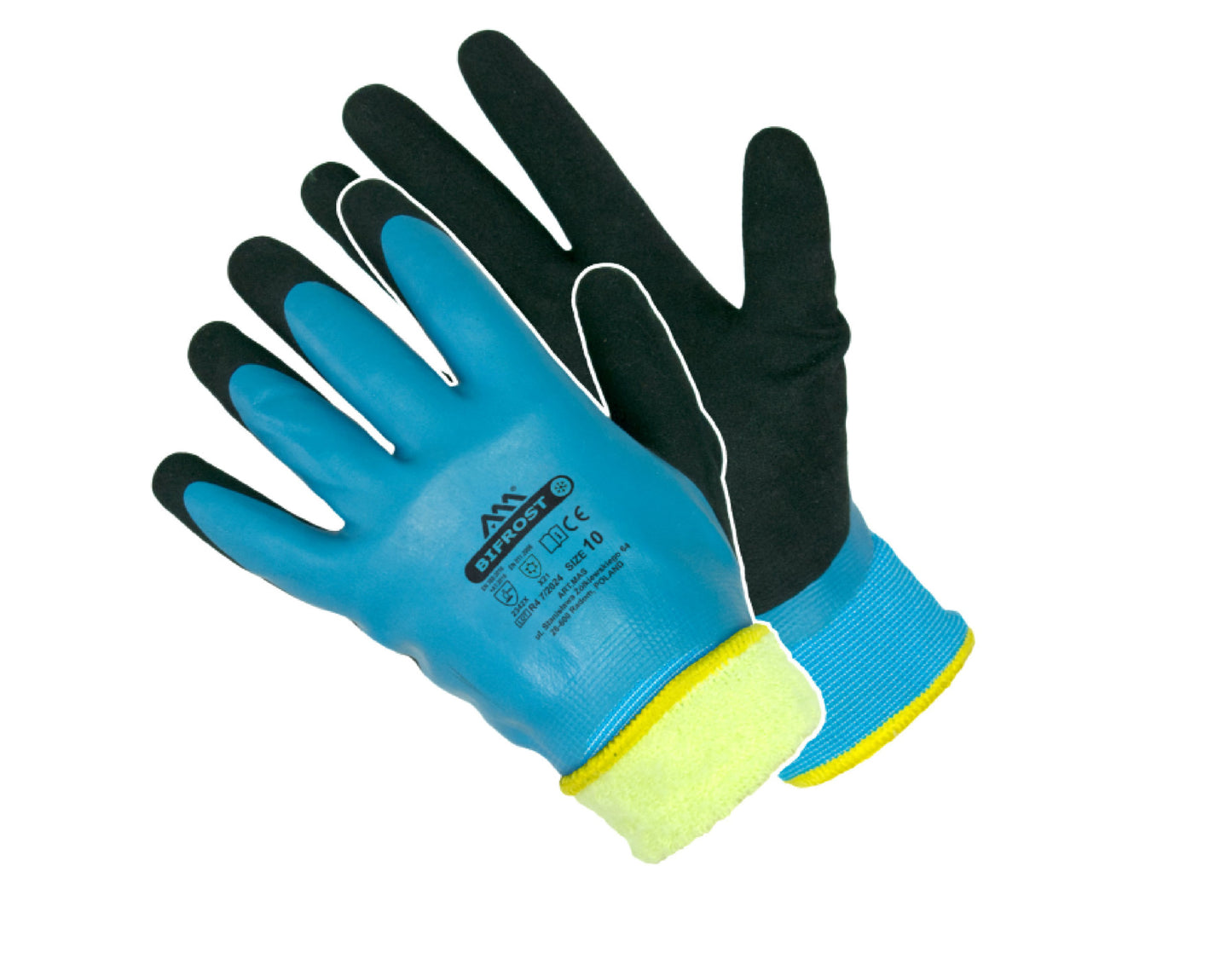 Manusi de protectie acoperite cu latex Bifrost, marimea 10, Artmas ART608032