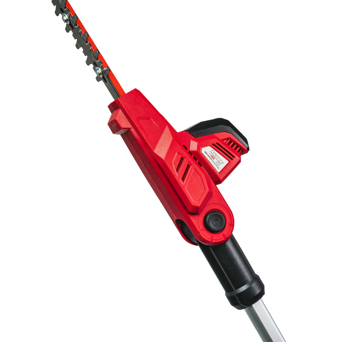 Trimmer pentru gard viu cu acumulator RDP-KHT20, 2.4 m, 430 mm, 18 mm, 2 Ah, Raider 075749