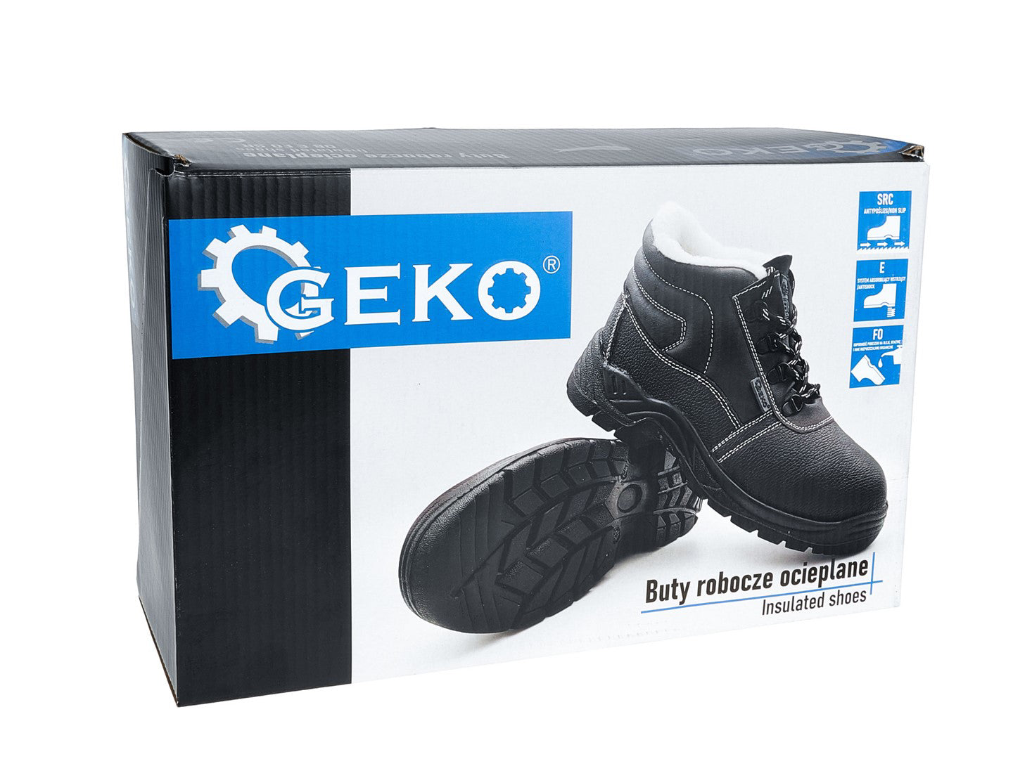 Pantofi de lucru izolati OB E FO SRC, marimea 46, Geko G90560-46