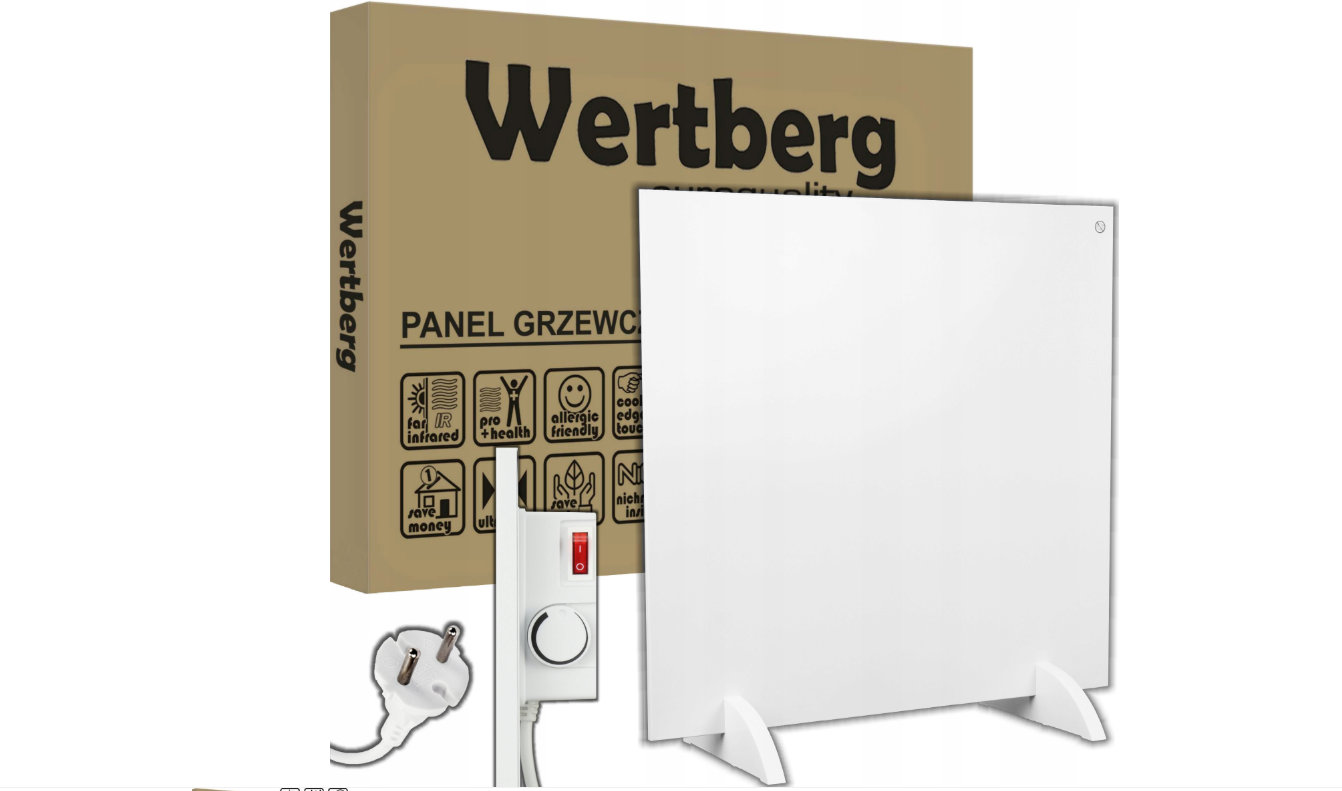 Panou de incalzire din metal Wertberg IR 5.43, 425 W, Harder HD0129