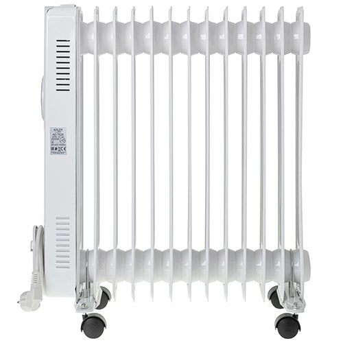 Radiator ulei cu telecomanda, 13 elementi, 2500 W, Adler AD7826