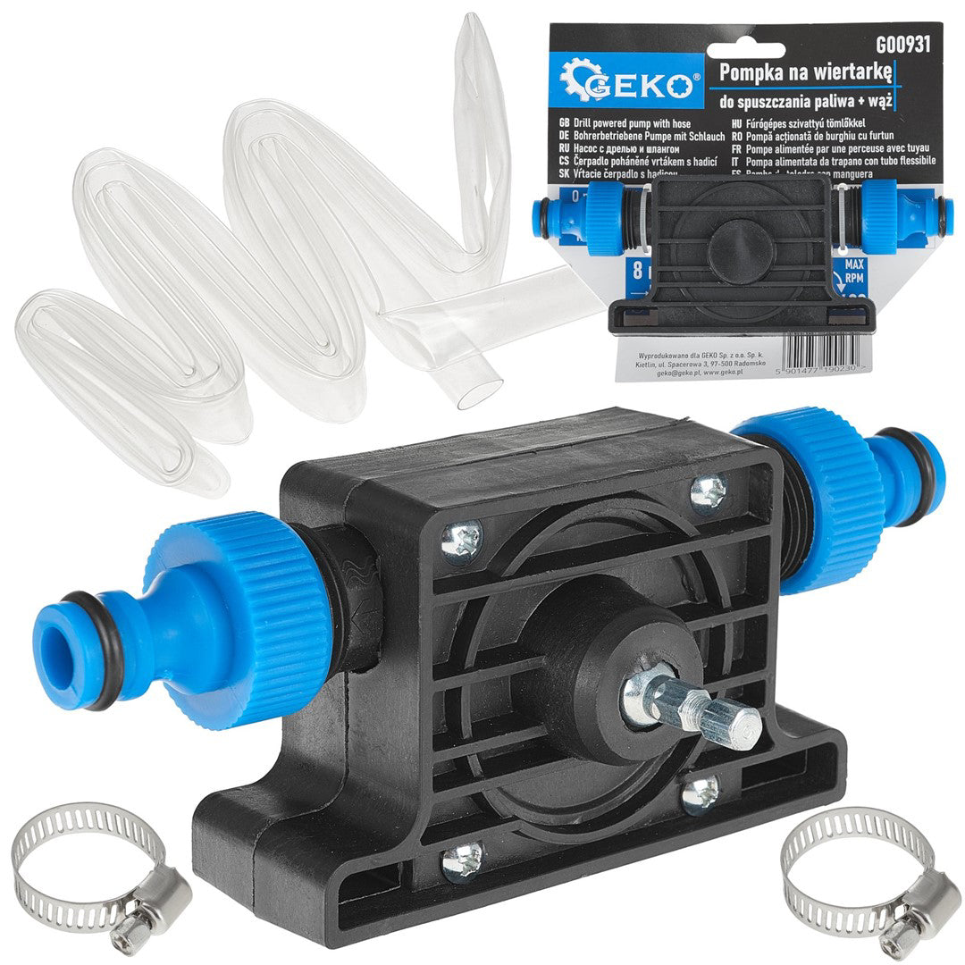 Pompa pentru transfer combustibil, 3 m, Geko G00931