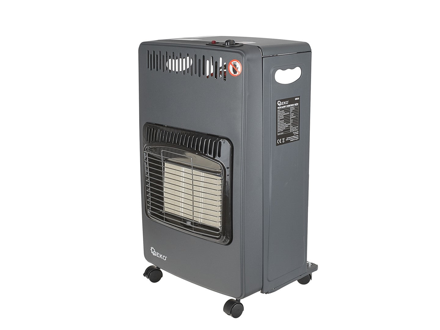 Incalzitor pe gaz cu reductor si furtun, 4.2 kW, Geko G80436