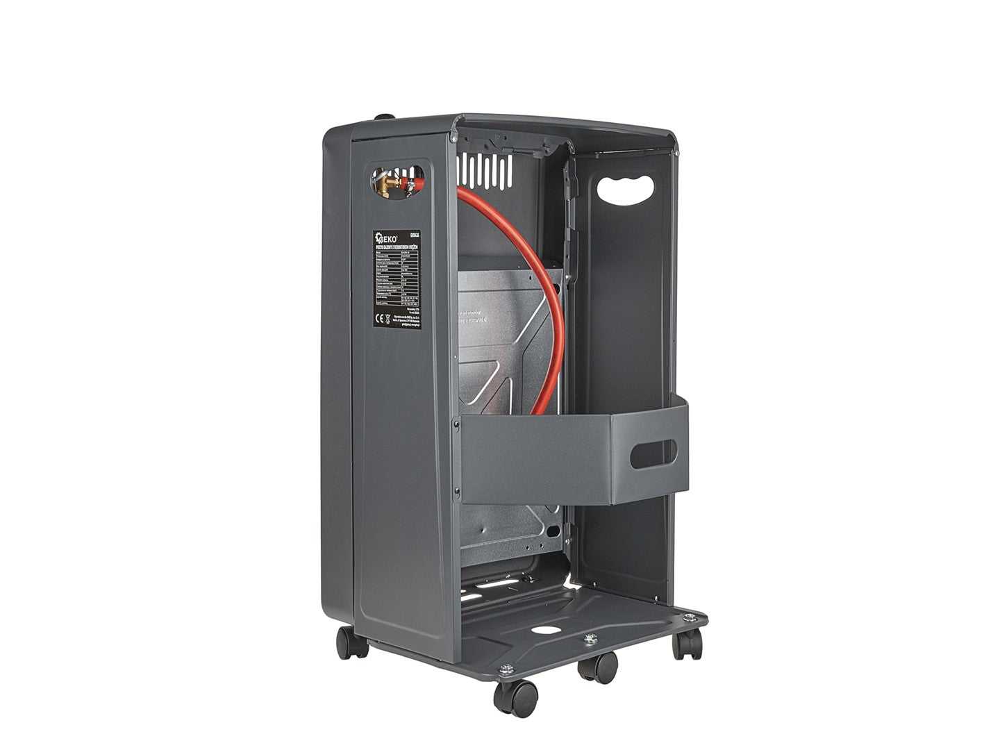 Incalzitor pe gaz cu reductor si furtun, 4.2 kW, Geko G80436