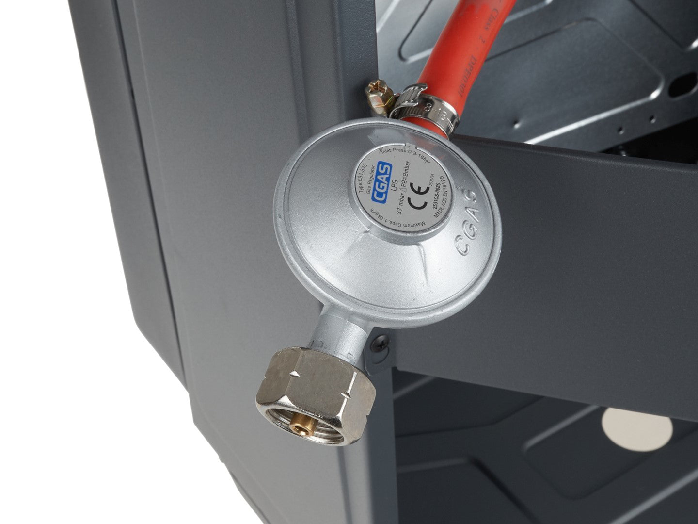 Incalzitor pe gaz cu reductor si furtun, 4.2 kW, Geko G80436