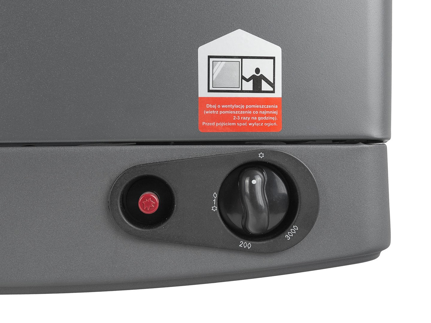 Incalzitor pe gaz cu reductor si furtun, 4.2 kW, Geko G80436