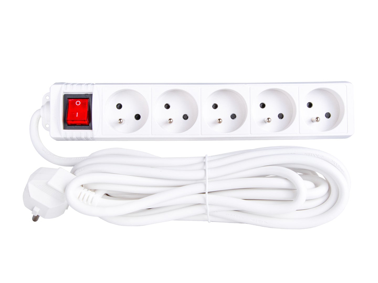 Prelungitor electric cu 5 prize, 5 m, Keltin K00246C-B