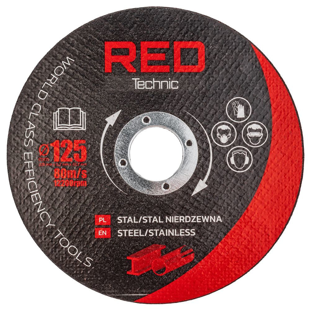 Polizor unghiular cu acumulator, 21 V, 10000 rpm, Red Technic RTSZK0140