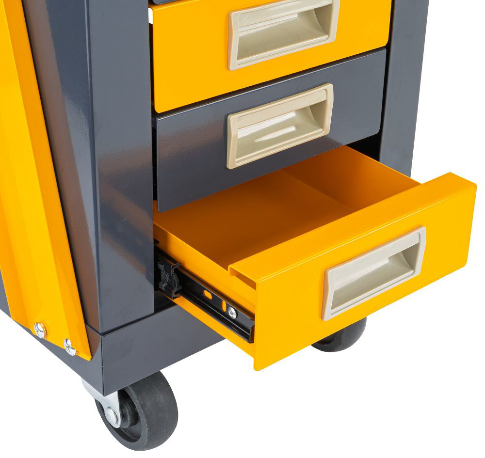 Carucior de sudura cu 4 sertare, capacitate maxima 100 kg, Powermat PM1315