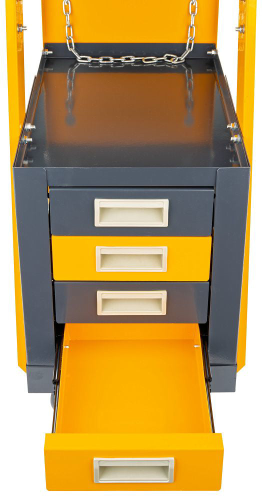 Carucior de sudura cu 4 sertare, capacitate maxima 100 kg, Powermat PM1315