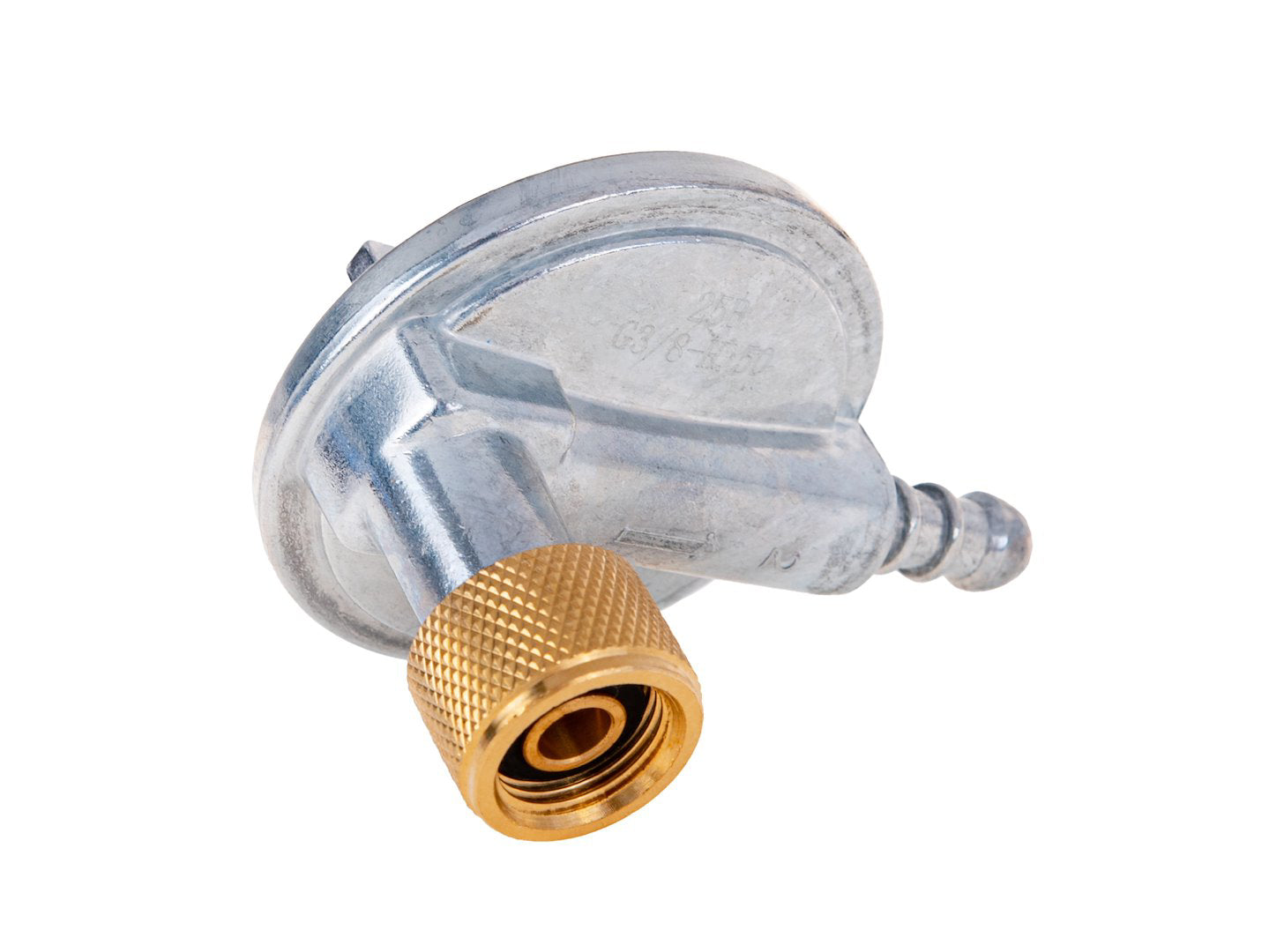 Reductor de gaz unghiular propan-butan, 37 mbar, 1.5 kg / h, Geko G80547