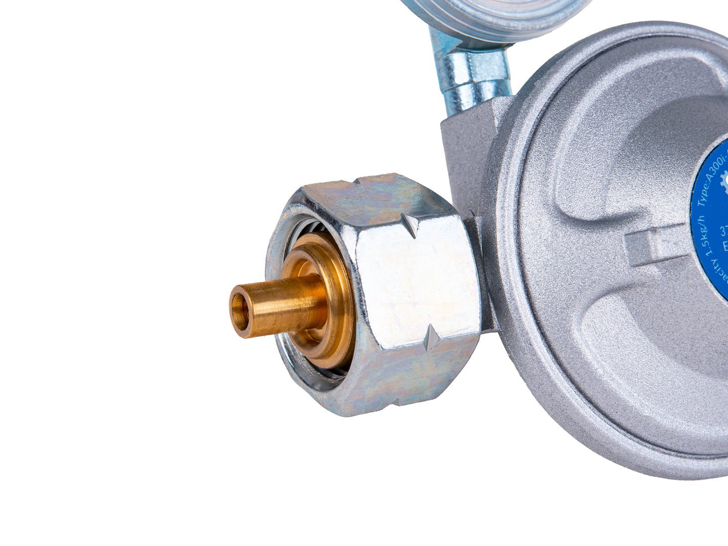 Reductor de gaz propan-butan cu manometru, 37 mbar, 1.5 kg / h, Geko G80548