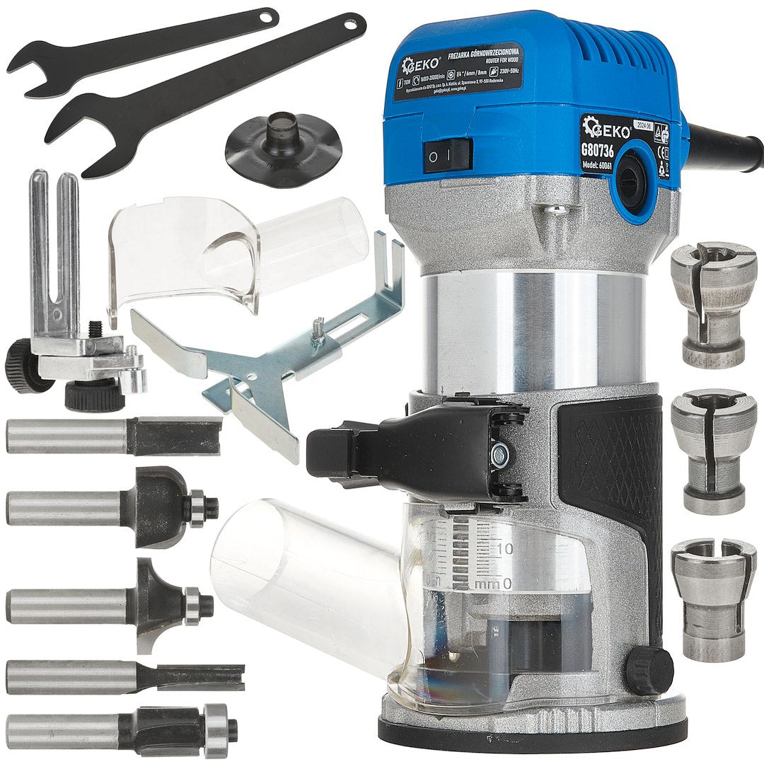 Masina de frezat pentru lemn, 710 W, Geko G80736