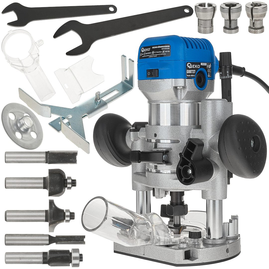 Masina de frezat cu viteza reglabila, 710 W, Geko G80737