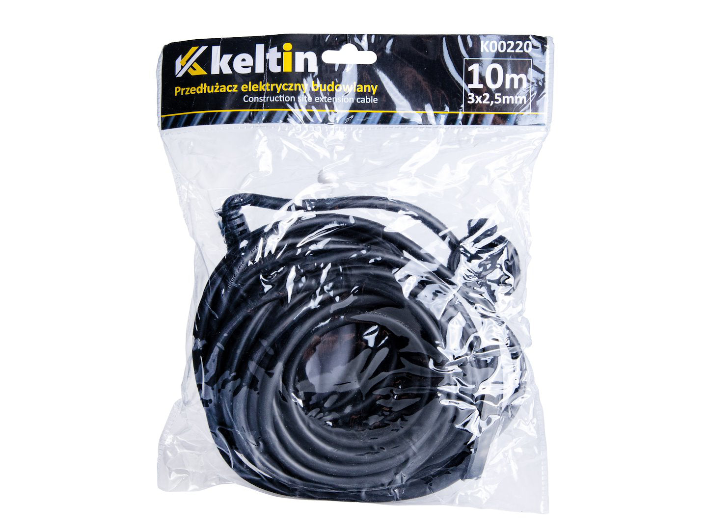 Prelungitor electric pentru constructii, 10 m , IP44, Keltin K00220