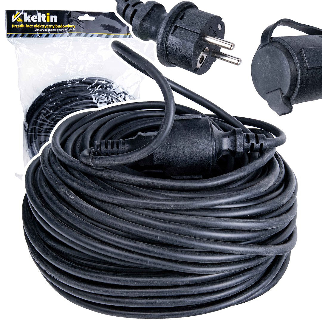 Prelungitor electric pentru constructii, 40 m, IP44, Keltin K00223