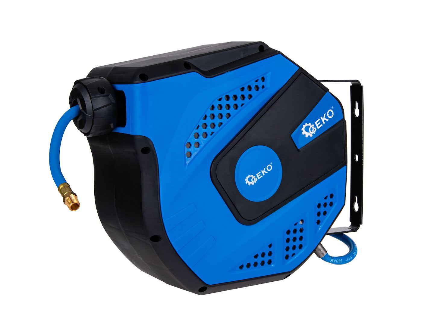 Furtun pneumatic pe tambur, 20 m, 8 x 12 mm, Geko G03192