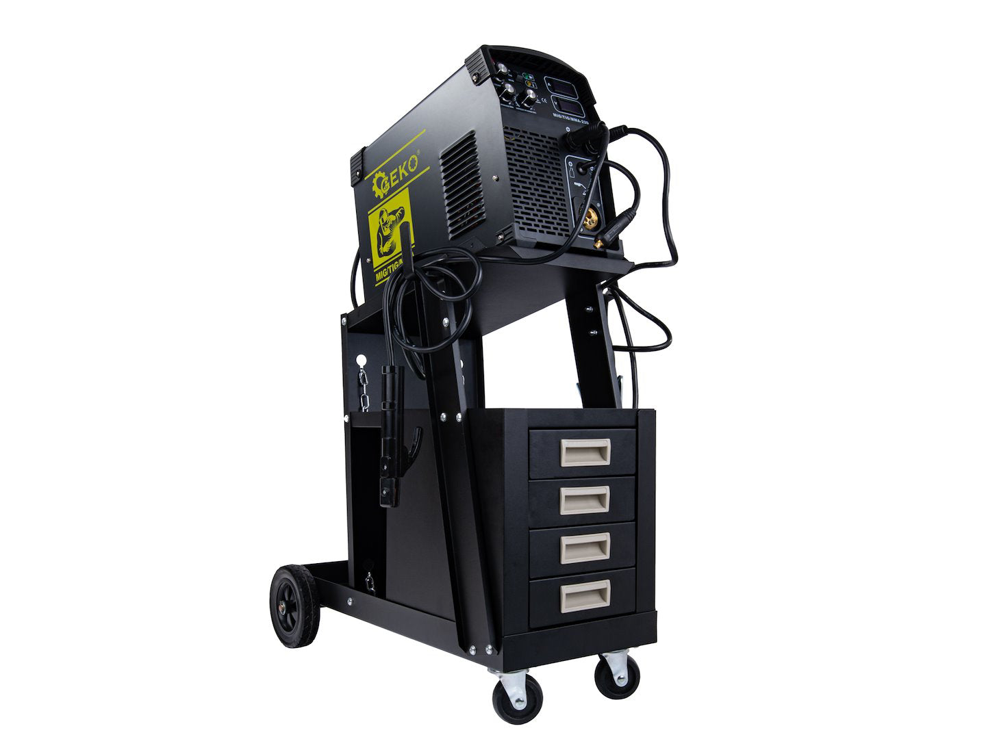 Carucior de sudura movil cu 4 sertare, Geko G80088