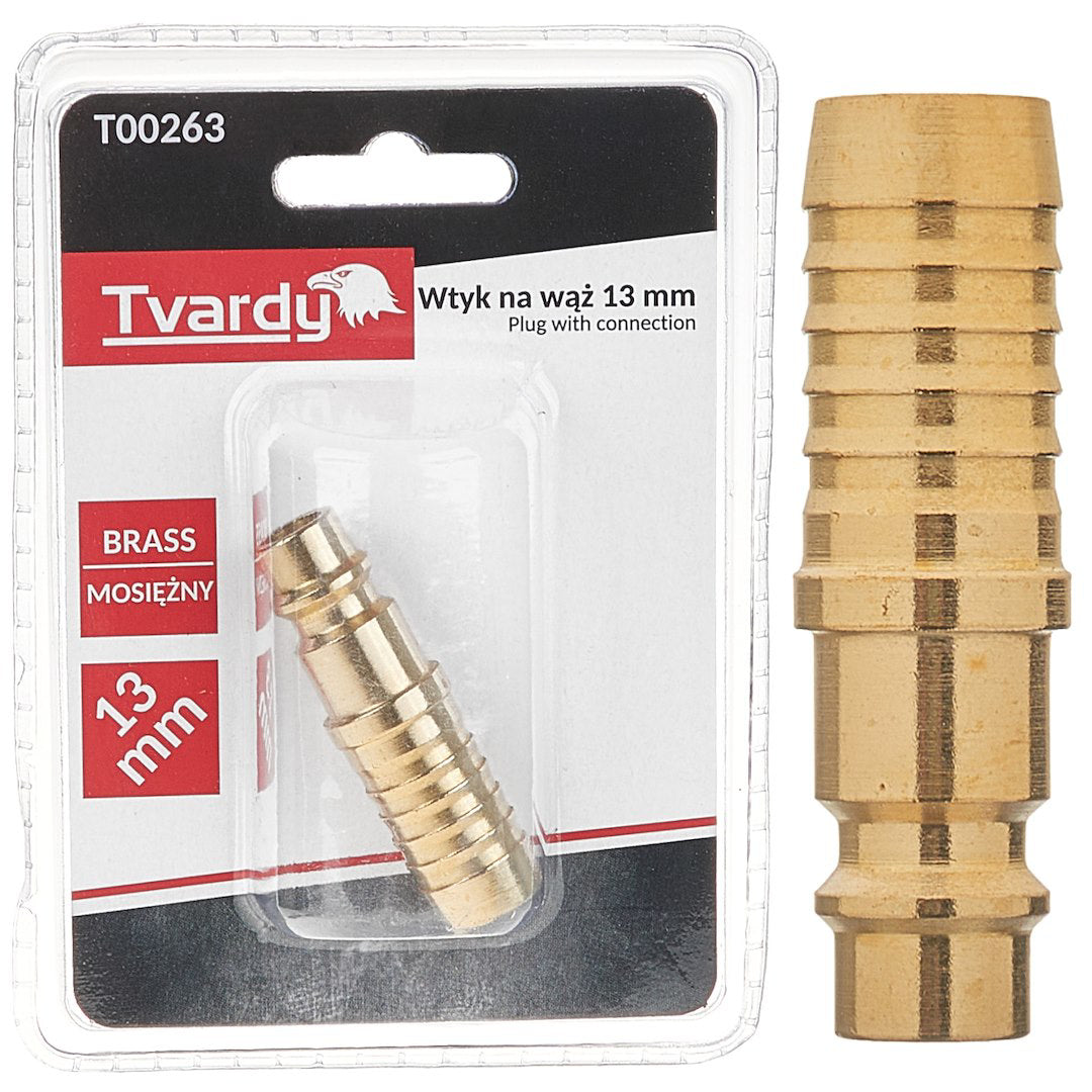 Adaptor alama tip tata pentru furtun pneumatic, 13 mm, Tvardy T00263