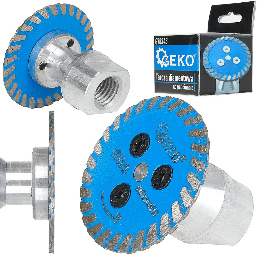 Disc diamantat pentru taiere si gravare, prindere M14, 50 mm, Geko G78343